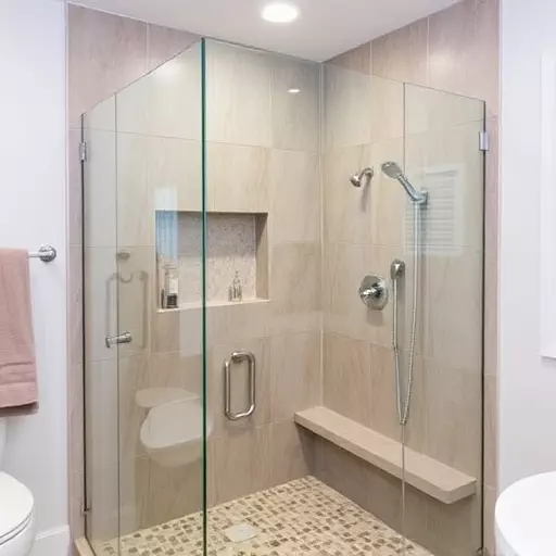 frameless glass shower doors lake Orion Michigan,frameless glass shower door designs,benefits of frameless shower doors