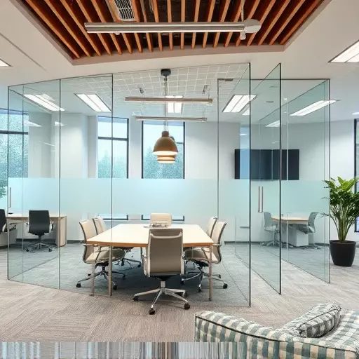 frameless office glass walls lake Orion Michigan,frameless glass partitions,modern office design with glass walls