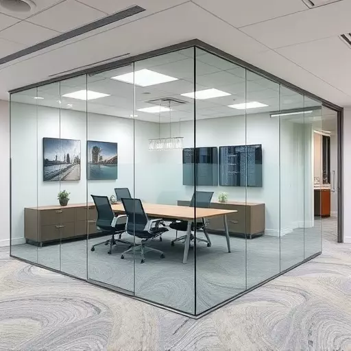 frameless office glass walls lake Orion Michigan,frameless glass partitions,modern office design with glass walls
