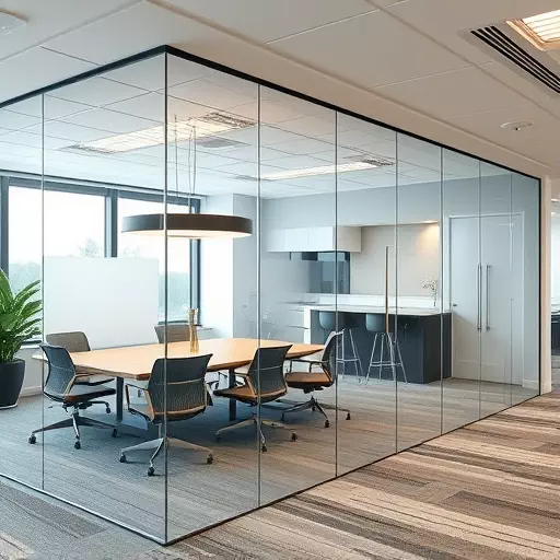 frameless office glass walls lake Orion Michigan,frameless glass partitions,modern office design with glass walls