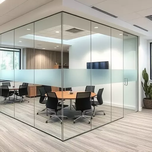 frameless office glass walls lake Orion Michigan,frameless glass partitions,modern office design with glass walls