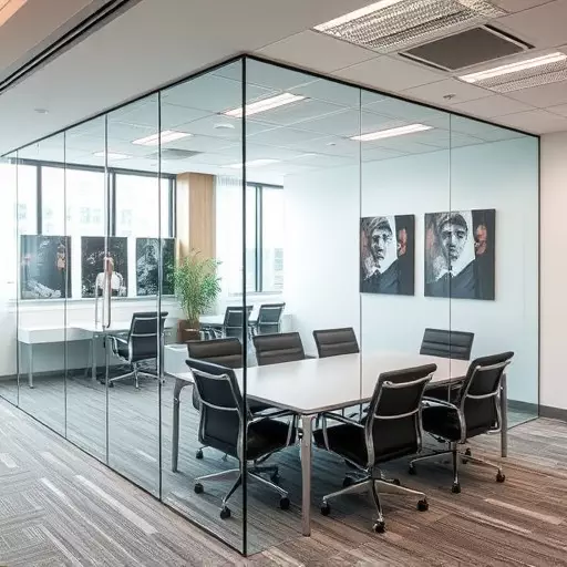 frameless office glass walls lake Orion Michigan,frameless glass partitions,modern office design with glass walls