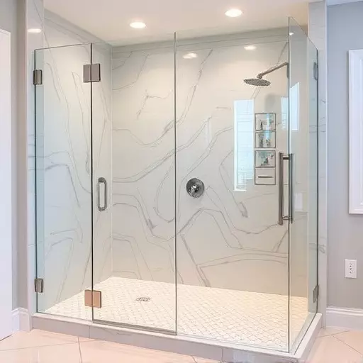 Frameless panels with UV-blocking technology Sterling Heights MI,Frameless designs for temperature-controlled showers,
