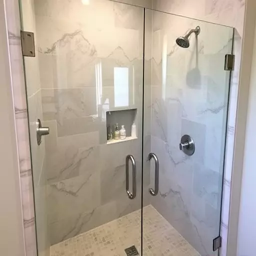 frameless shower door repair lake Orion Michigan,frameless shower door maintenance,frameless shower door seal replacement