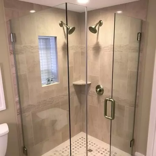 frameless shower door repair lake Orion Michigan,frameless shower door maintenance,frameless shower door seal replacement