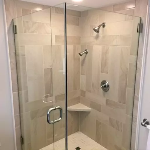 frameless shower door repair lake Orion Michigan,frameless shower door maintenance,frameless shower door seal replacement