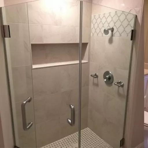 frameless shower door repair lake Orion Michigan,frameless shower door maintenance,frameless shower door seal replacement