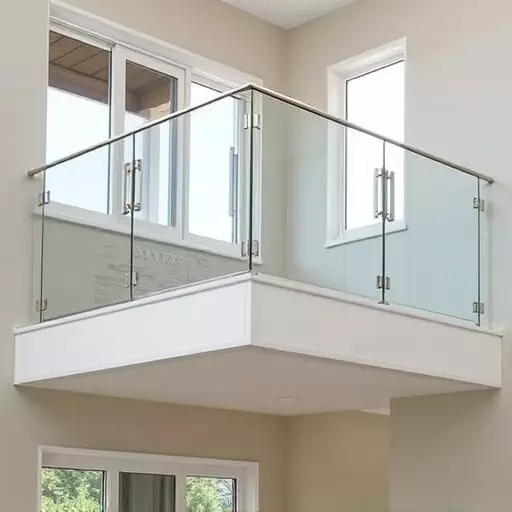 glass railings for balconies and stairs lake Orion Michigan,frameless glass railings,glass balcony railing systems