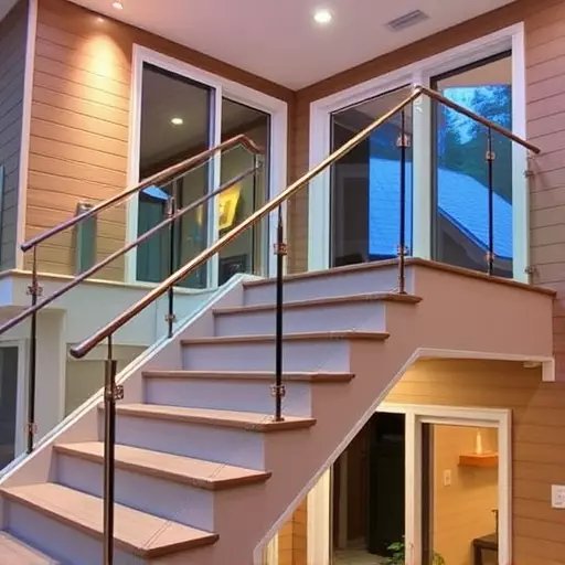 glass railings for balconies and stairs lake Orion Michigan,frameless glass railings,glass balcony railing systems