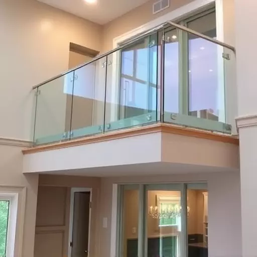 glass railings for balconies and stairs lake Orion Michigan,frameless glass railings,glass balcony railing systems
