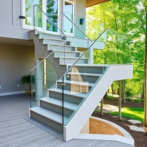 glass railings for homes lake Orion Michigan,glass railing designs for homes,frameless glass railings