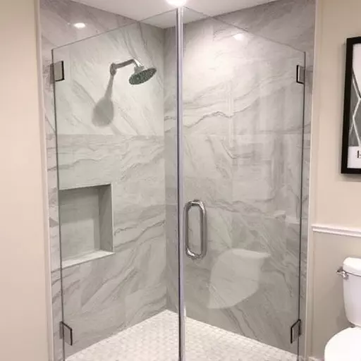 Glass Shower Door Installation Rochester Hills MI,Textured shower glass for anti-slip surfaces,Frameless glass compatibility with bathroom tiles