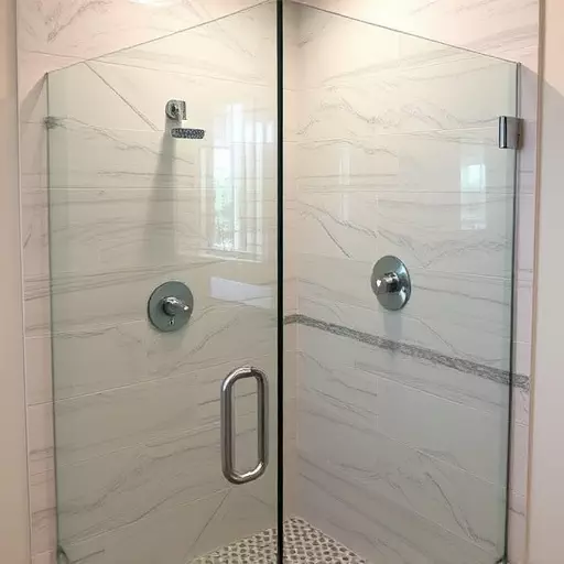 Glass Shower Door Installation Rochester Hills MI,Textured shower glass for anti-slip surfaces,Frameless glass compatibility with bathroom tiles