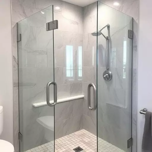 Glass Shower Door Installation Rochester Hills MI,Textured shower glass for anti-slip surfaces,Frameless glass compatibility with bathroom tiles