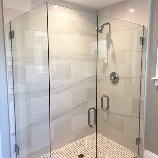 Glass Shower Door Installation Rochester Hills MI,Textured shower glass for anti-slip surfaces,Frameless glass compatibility with bathroom tiles
