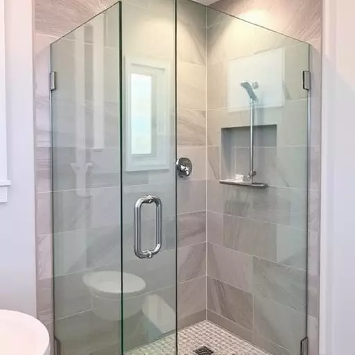 Glass Shower Door Installation Rochester Hills MI,Textured shower glass for anti-slip surfaces,Frameless glass compatibility with bathroom tiles