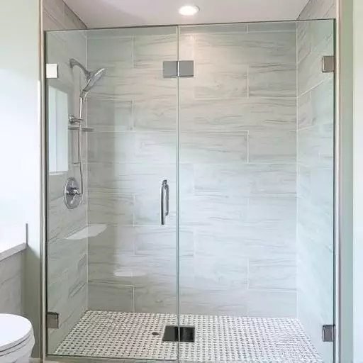 Glass Shower Door Installation Rochester Hills MI,Textured shower glass for anti-slip surfaces,Frameless glass compatibility with bathroom tiles