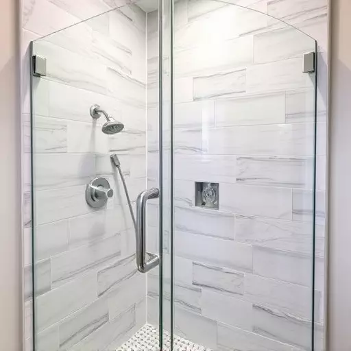 Glass Shower Door Installation Rochester Hills MI,Textured shower glass for anti-slip surfaces,Frameless glass compatibility with bathroom tiles
