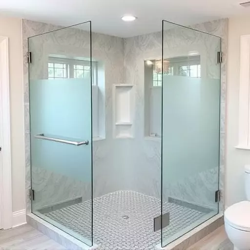Glass Shower Door Installation Southfield MI,Frameless glass shower enclosures for large bathrooms, Frosted shower doors for privacy-focused designs