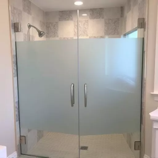 Glass Shower Door Installation Southfield MI,Frameless glass shower enclosures for large bathrooms, Frosted shower doors for privacy-focused designs