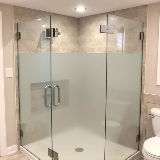 Glass Shower Door Installation Southfield MI,Frameless glass shower enclosures for large bathrooms, Frosted shower doors for privacy-focused designs