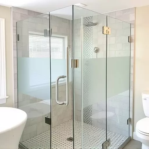 Glass Shower Door Installation Southfield MI,Frameless glass shower enclosures for large bathrooms, Frosted shower doors for privacy-focused designs