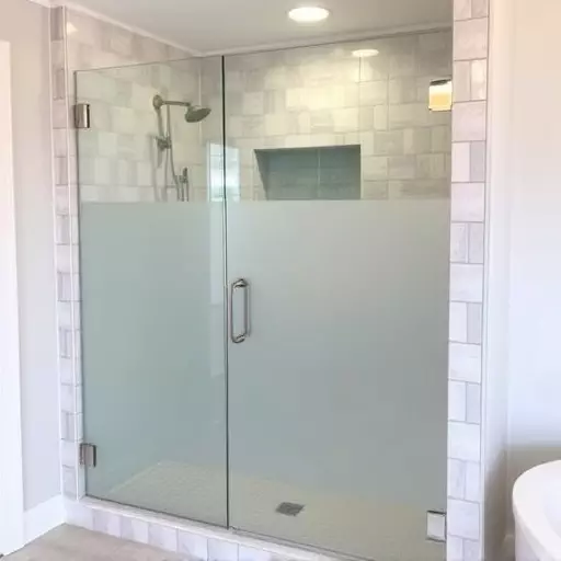 Glass Shower Door Installation Southfield MI,Frameless glass shower enclosures for large bathrooms, Frosted shower doors for privacy-focused designs