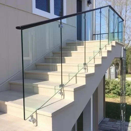 modern glass railings installation lake Orion Michigan,modern glass railings installation guide,tools needed for glass railing installation