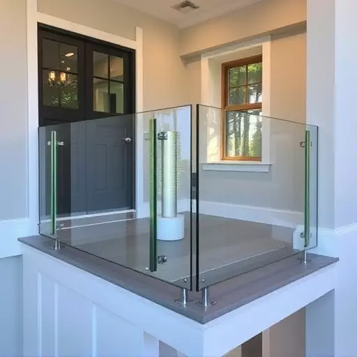 modern glass railings installation lake Orion Michigan,modern glass railings installation guide,tools needed for glass railing installation