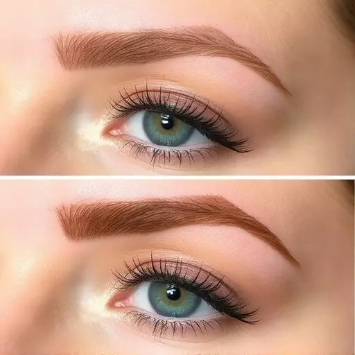 ombre powder brows toledo,microshading technique,powder brows healing process