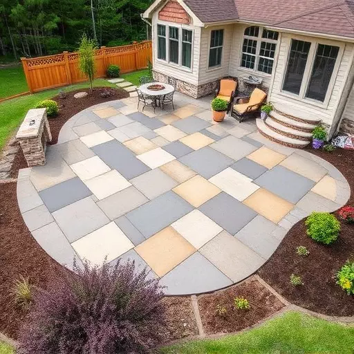Patio construction techniques Oak Harbor Ohio,Custom patio designs,Concrete patio construction
