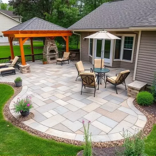 Patio construction techniques Oak Harbor Ohio,Custom patio designs,Concrete patio construction