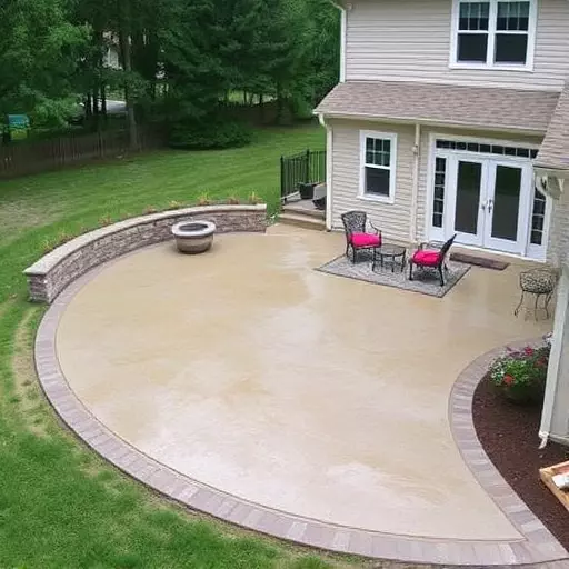 Patio construction techniques Oak Harbor Ohio,Custom patio designs,Concrete patio construction