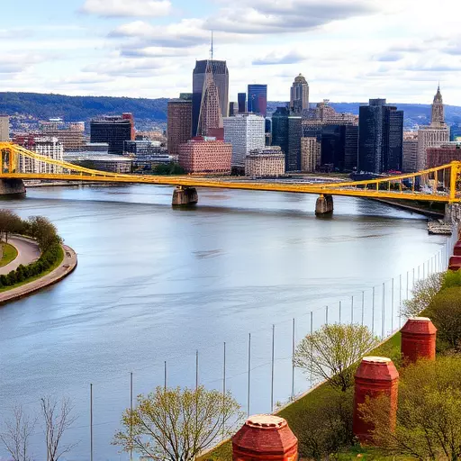 Pittsburgh Pennsylvania city skyline,Pittsburgh Pennsylvania riverside attractions,Things to do in Pittsburgh Pennsylvania