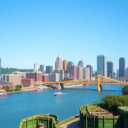 Pittsburgh Pennsylvania city skyline,Pittsburgh Pennsylvania riverside attractions,Things to do in Pittsburgh Pennsylvania