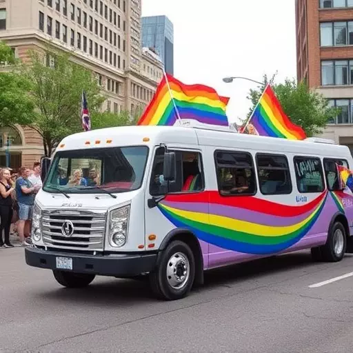 pride parade transportation toledo,lgbtq+ parade shuttles,pride event transport services