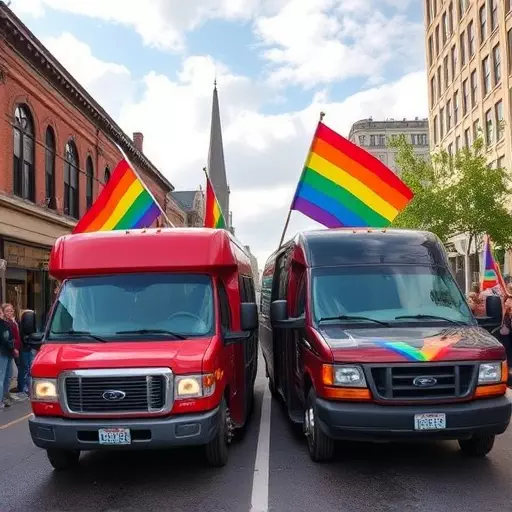 pride parade transportation toledo,lgbtq+ parade shuttles,pride event transport services