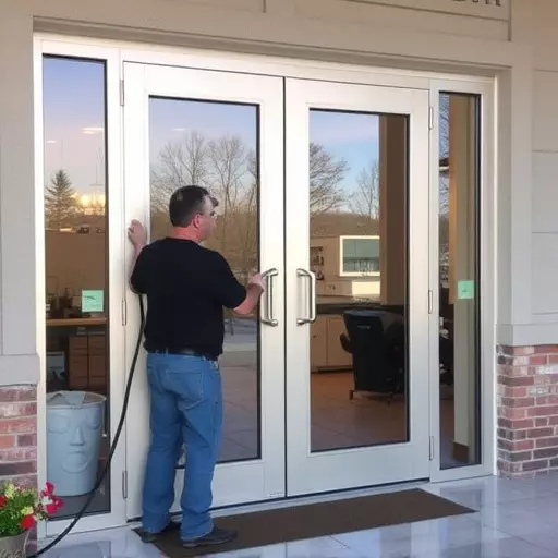 professional glass door cleaning services lake Orion Michigan,commercial glass door cleaning,residential glass door cleaning