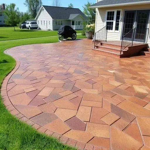 Stamped concrete patterns Oak Harbor Ohio,Stamped concrete installation process,Benefits of stamped concrete