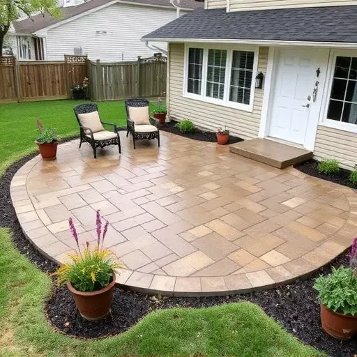 Stamped patio design ideas Oak Harbor Ohio,Benefits of stamped patios,Stamped patio installation process