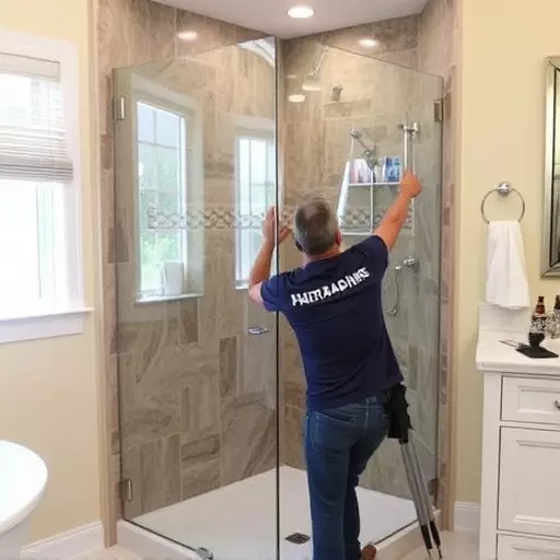 swinging glass shower door installation lake Orion Michigan,swinging glass shower door installation steps,tools required for swinging shower door installation