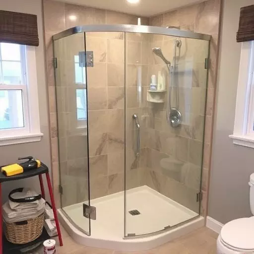 swinging glass shower door installation lake Orion Michigan,swinging glass shower door installation steps,tools required for swinging shower door installation