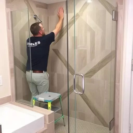 swinging glass shower door installation lake Orion Michigan,swinging glass shower door installation steps,tools required for swinging shower door installation