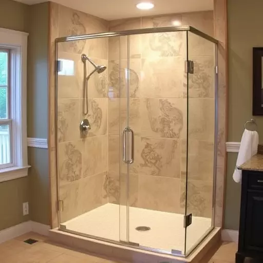 swinging shower doors lake Orion Michigan,swinging shower door designs,swinging shower door materials