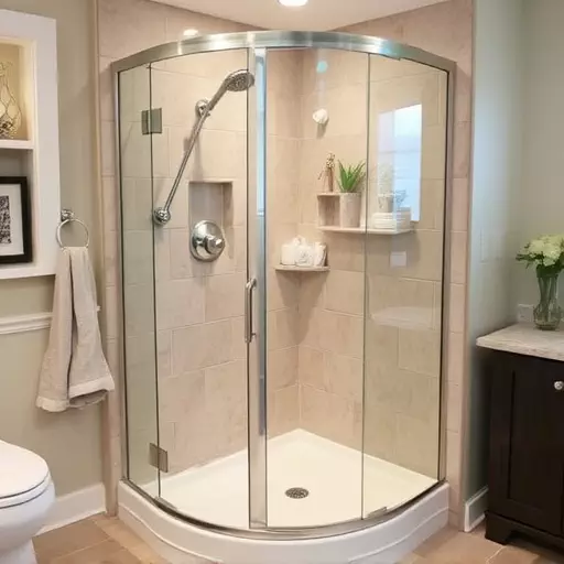 swinging shower doors lake Orion Michigan,swinging shower door designs,swinging shower door materials