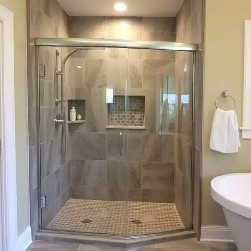 swinging shower doors lake Orion Michigan,swinging shower door designs,swinging shower door materials