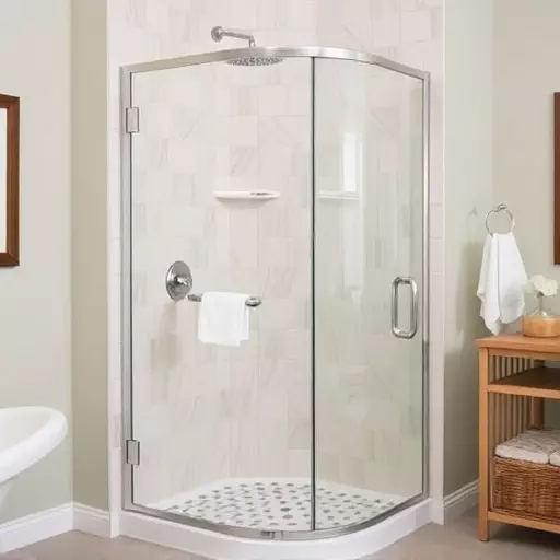 swinging shower doors lake Orion Michigan,swinging shower door designs,swinging shower door materials