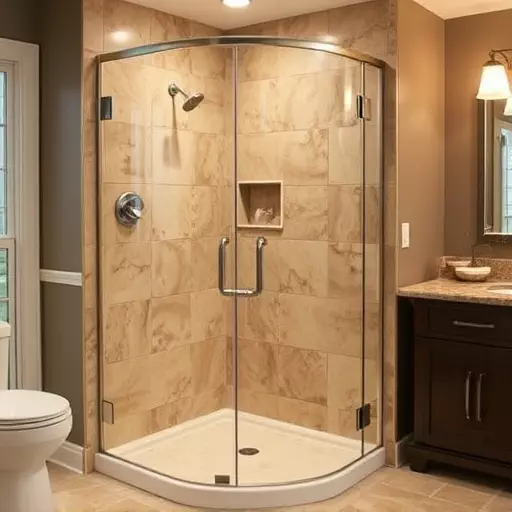 swinging shower doors lake Orion Michigan,swinging shower door designs,swinging shower door materials