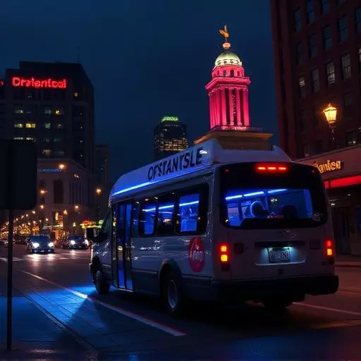 toledo nightlife shuttle services,late-night shuttle rides,downtown nightlife shuttles