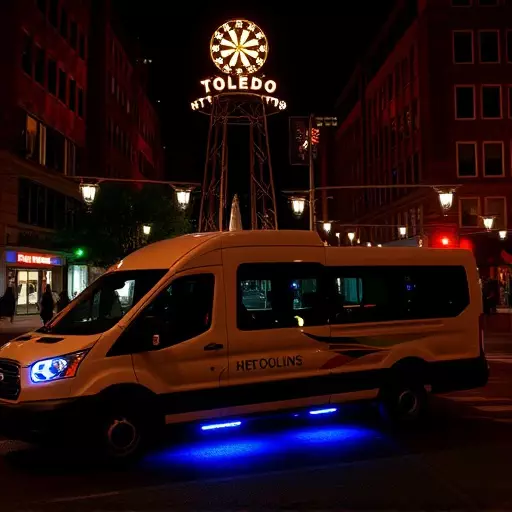 toledo nightlife shuttle services,late-night shuttle rides,downtown nightlife shuttles